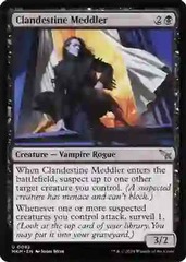Clandestine Meddler (White Curtain)